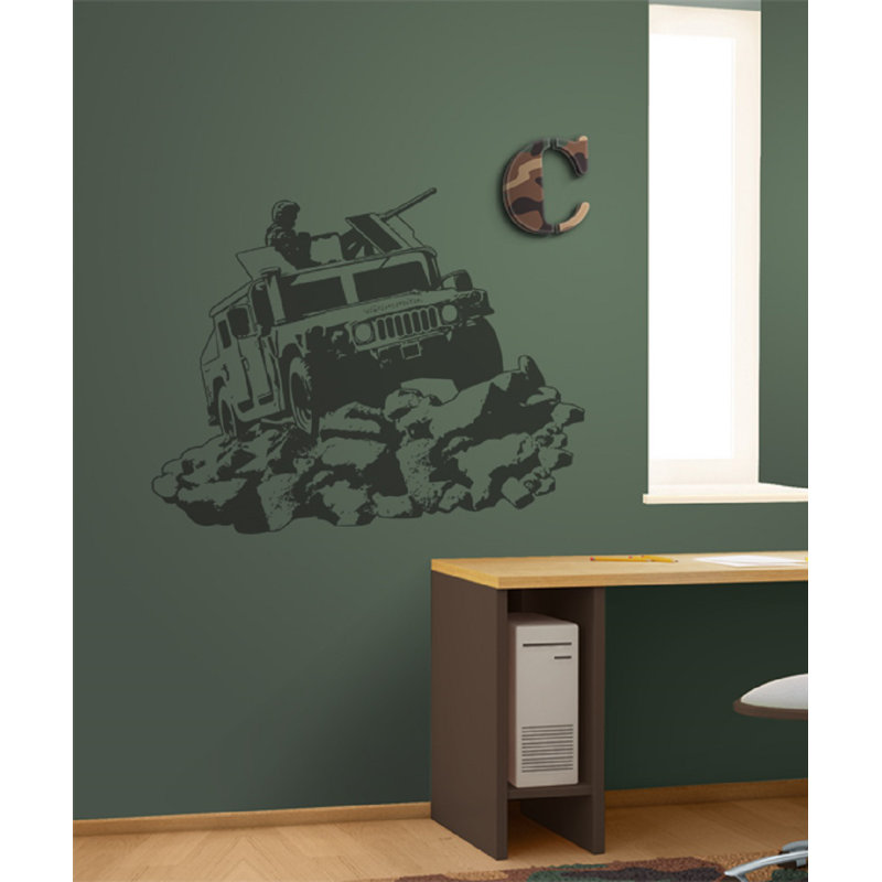 Camo Wall Sticker / Decal
