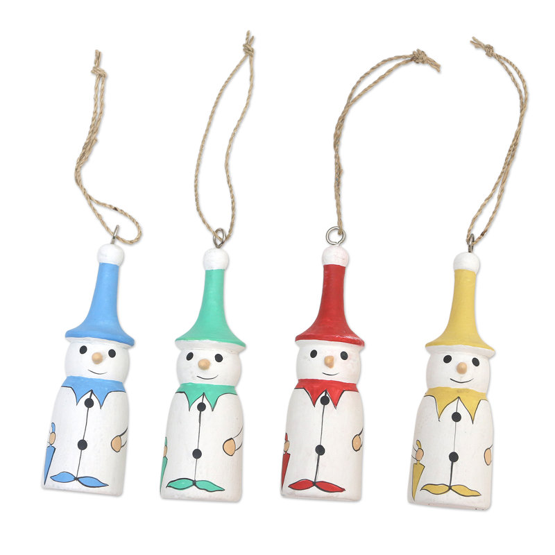 Ornement suspendu bonhomme de neige