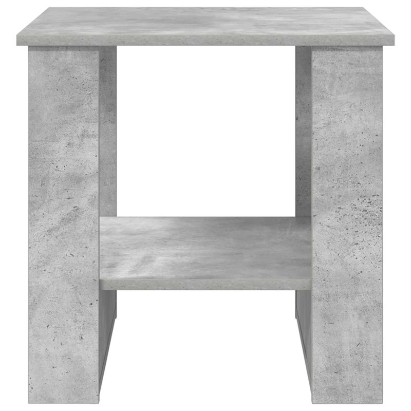 Coffee Table with Storage, 50cm. H x 51cm. L x 50cm. W, Concrete Grey