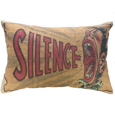  Silence Linen Lumbar Pillow