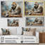 Gorillas Reverie - décoration murale gorille-793456029-793456028