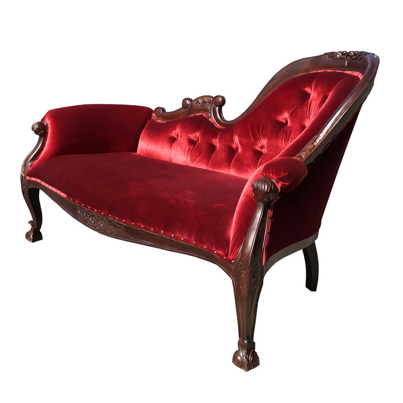 Eviemarie 59'' Velvet Loveseat