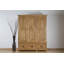 3 Door Solid Wood Wardrobe