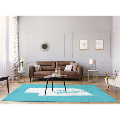 Tapis en poly-chenille omaha à la maison