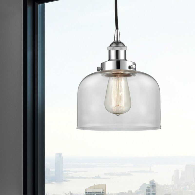 Ardelia 1 - Light Single Pendant, No Bulb Included, Polished Chrome