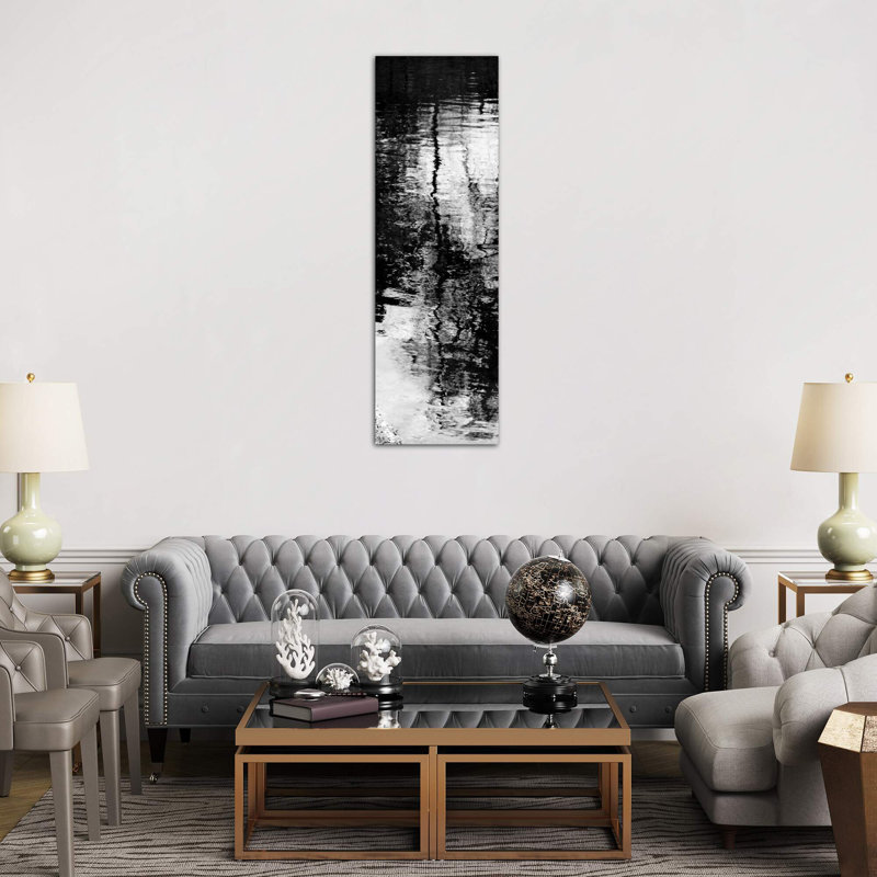 Reflecting Triptych Ii by Michael Barrett - Wrapped Canvas Panoramic Print, 30.48 cm H x 91.44 cm W x 1.91 cm D