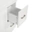 Meuble-lavabo autoportant moderne de 30 po avec lavabo en résine SMC, tiroirs à droite et tablettes réglables