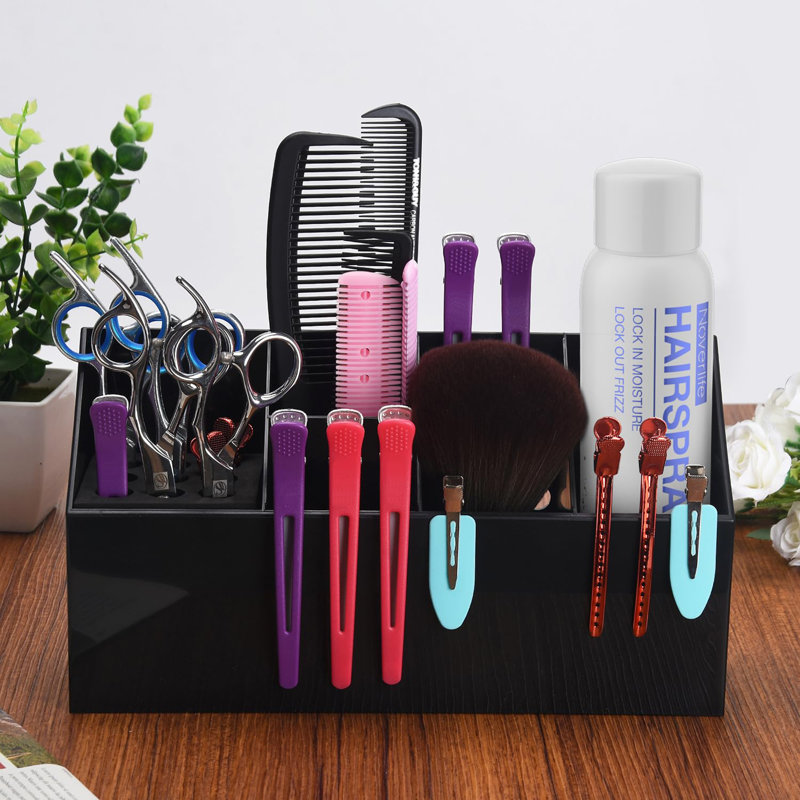 Boîte de rangement pour ciseaux à cheveux