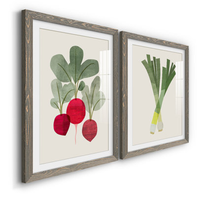 " Organic Veg I " 2 - Pieces
