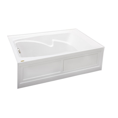 Cetra 60" x 36" Skirted Soaking Bathtub