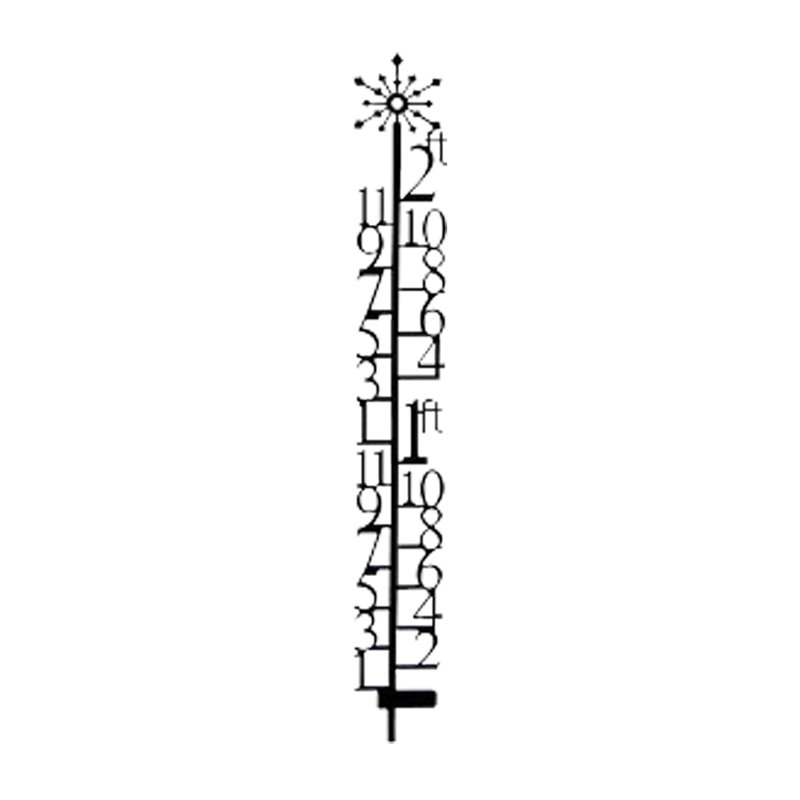2 Foot Snowflake Snow Gauge