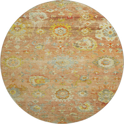 Premium Machine Washable Konopka AMF1107 Global Rug
