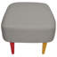 Solid + Manufactured Wood Accent Stool