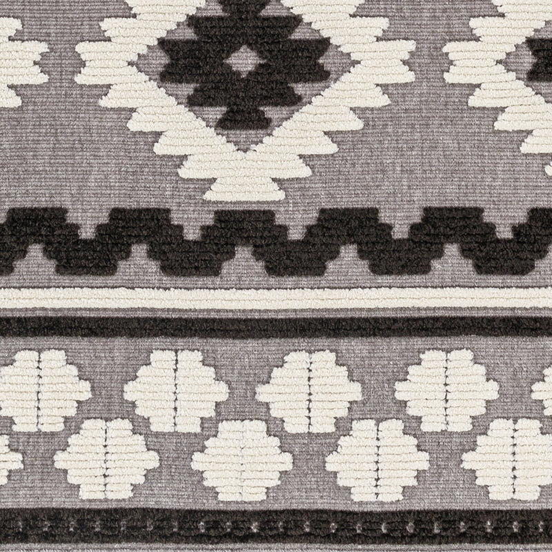 Angeleena Washable Southwestern Indoor Rug, Rectangle 3'3" x 5'