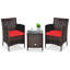 Ensemble de conversation en rotin pour patio avec coussins de 3 pièces Ailith-1653952806