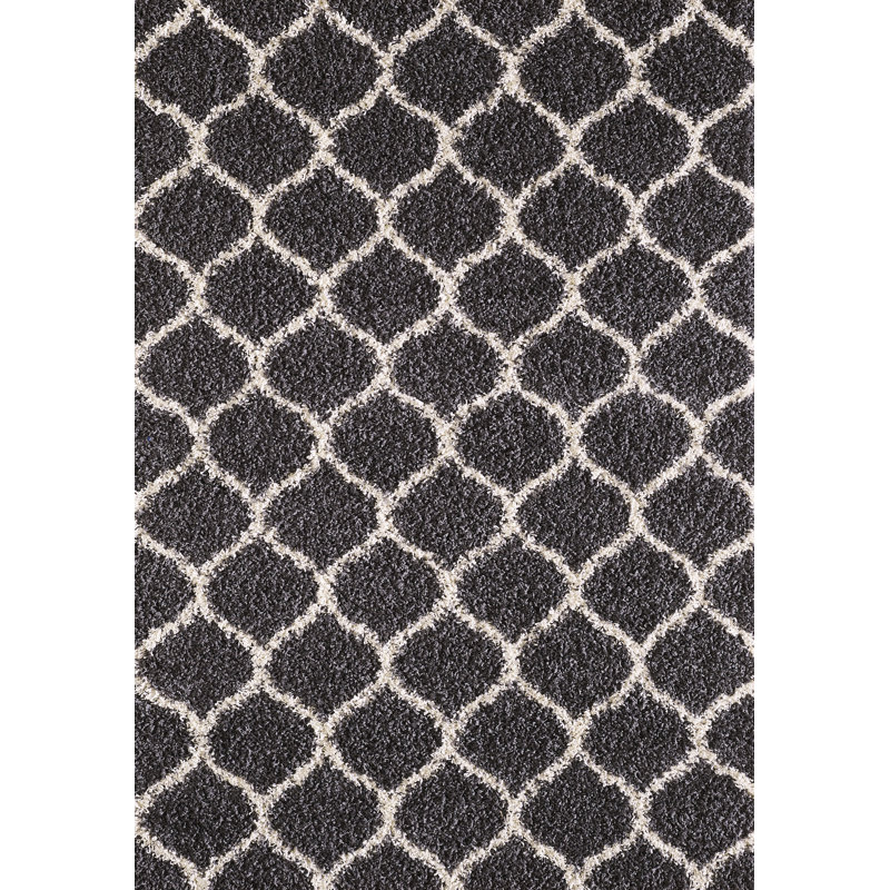 Tanglewood Geometric Shag Area Rug, Rectangle 240 x 330cm