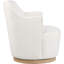 Fauteuil pivotant rembourré Hudnut-89200310