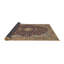 Tapis beige/noir traditionnel-1783923813