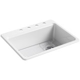 Riverby® 27" L x 22" W Drop-In Kitchen Sink