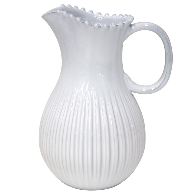 Pearl Stoneware Pitcher