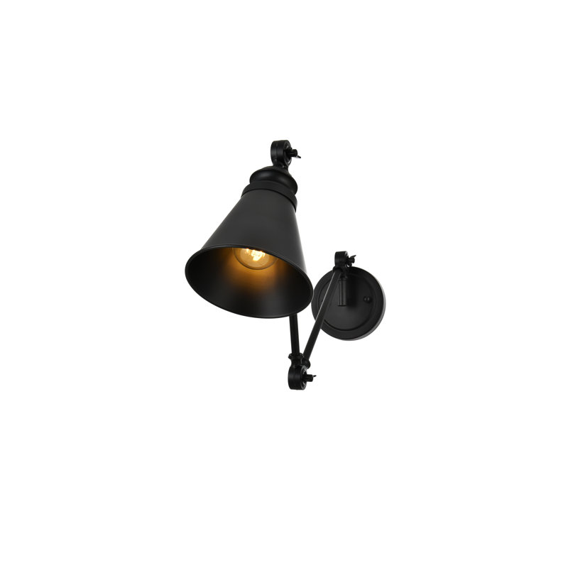 Allida Wall Sconces, Black