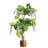 110cm Faux Flowering Tree in Metal Planter-1127337739