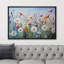 «Vibrant Wildflower Bright Colorful Wild Flowers Daisy Garden Floral and Botanical», reproduction d'art sur toile encadrée-94423342-94423340