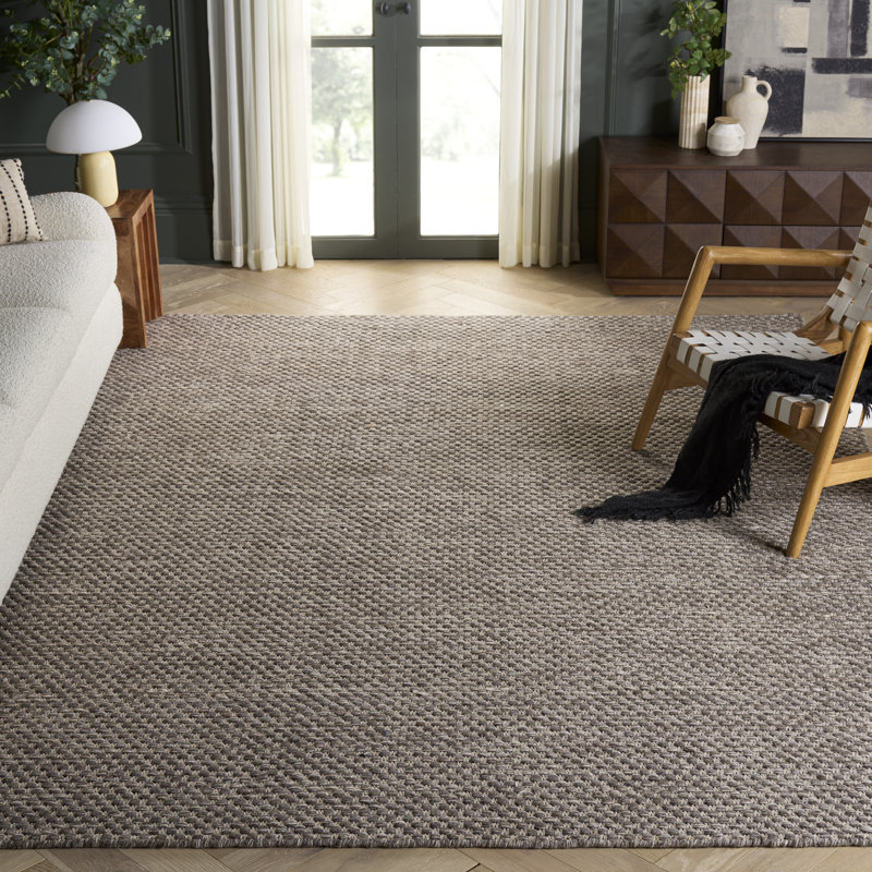 Vermont Flatweave Wool;Cotton Solid Color Indoor Rug, 8'-0" X 10'-0" Rectangle