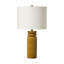 Ellen Degeneres Feikudo 1 Light Bedroom Home Office Living Room Lamp With White Linen Shade-1816897231
