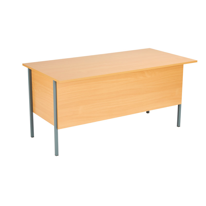 Brizleth Metal Base Computer Desk, Beech