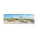 Sylt Panorama With Lighthouse List Ost by Jan Becke - Panoramic Gallery-Wrapped Canvas Giclée on Canvas