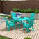 Arnone 4 - Person Patio Dining Set with Square Table