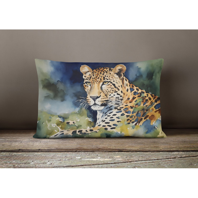 Leopard Throw Pillow