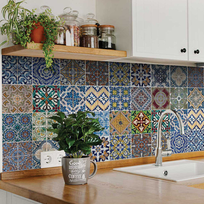 Magasinez notre collection d'autocollants pour carreaux autocollants tendance, L 7 po x L 7 po