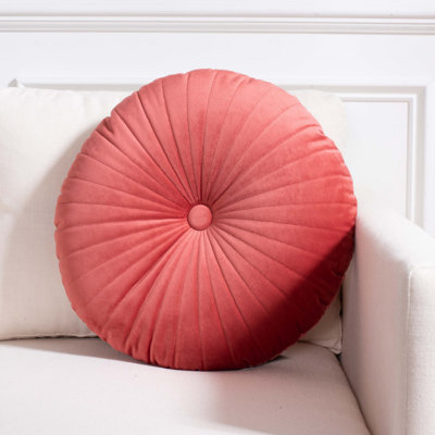 Buttons Reversible Throw Pillow