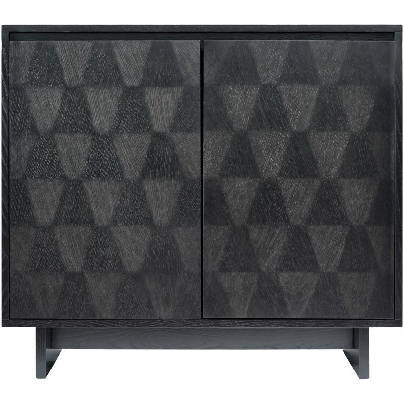 Armoire Beckana Owens X Livabliss Ventana, Noir, noir, noir, noir