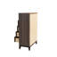 Commode en bois massif avec rangement 1 chambre 5 pièces