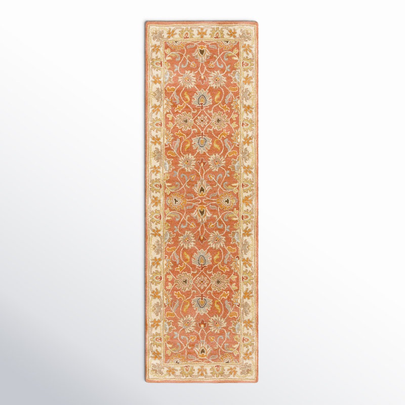Arden Wool Floral Indoor Rug, Runner 2'6" x 8'