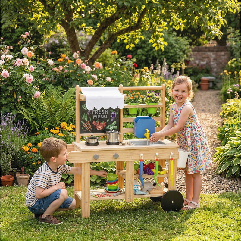 Outdoor Kids Kitchen Playset