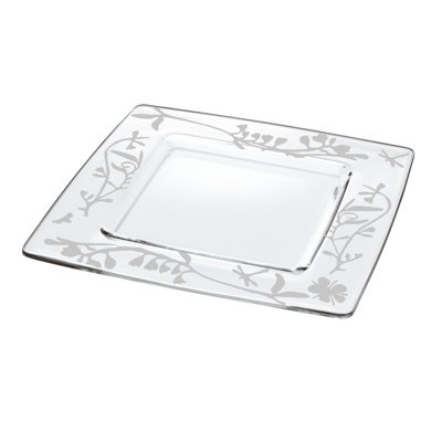Plateau en verre haute qualité cadeau Orey