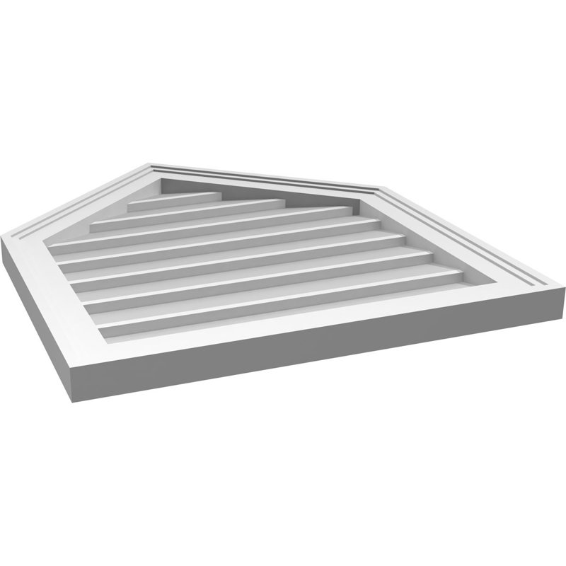 Ventilateur à pignon en uréthane non-fonctionnel Signature, H 26 po x l 22 po x P 1,5 po