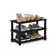 9 Pair Stackable Shoe Rack