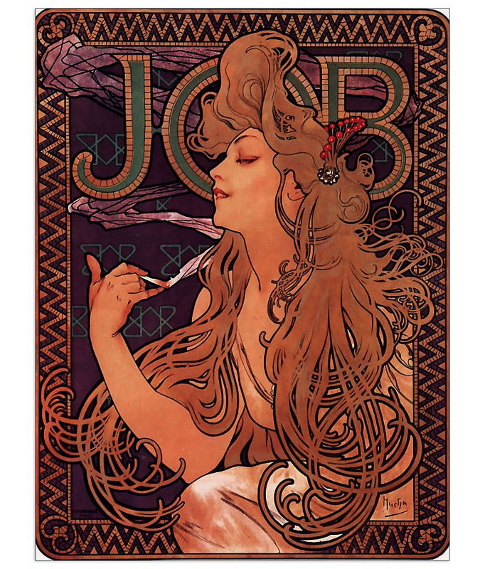 Mucha Alphonse - Wrapped Canvas Print, 80cm H x 60cm W x 1.8cm D