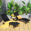 Outdoor Metal Chaise Lounge