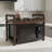 Neveen Wood Microwave Stand, Shelving Rack