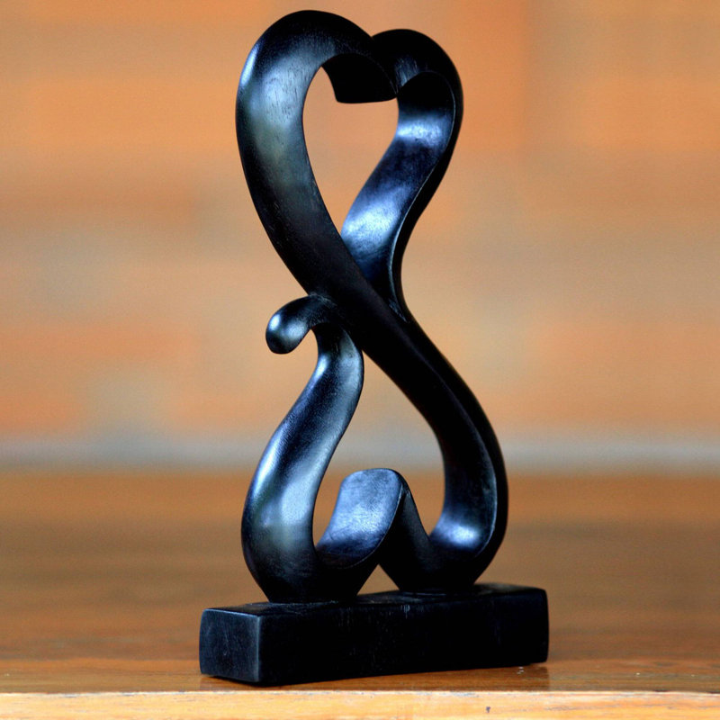 Denn Text & Numbers Figurines & Sculptures