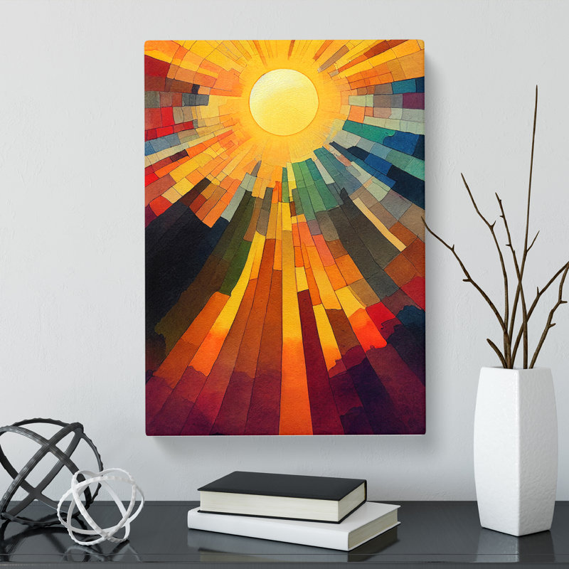 Magical Sun Vol.1 - Wrapped Canvas, 50cm H x 35cm W x 3cm D