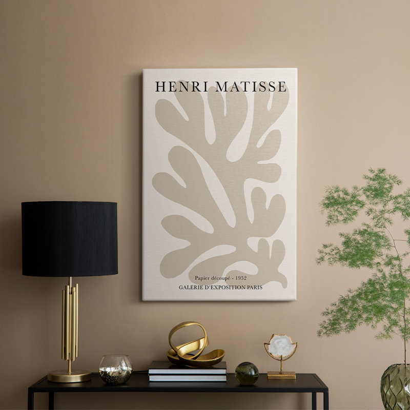 Matisse CCV III, reproduction encadrée - galerie Cavas, H 12 po x l 8 po