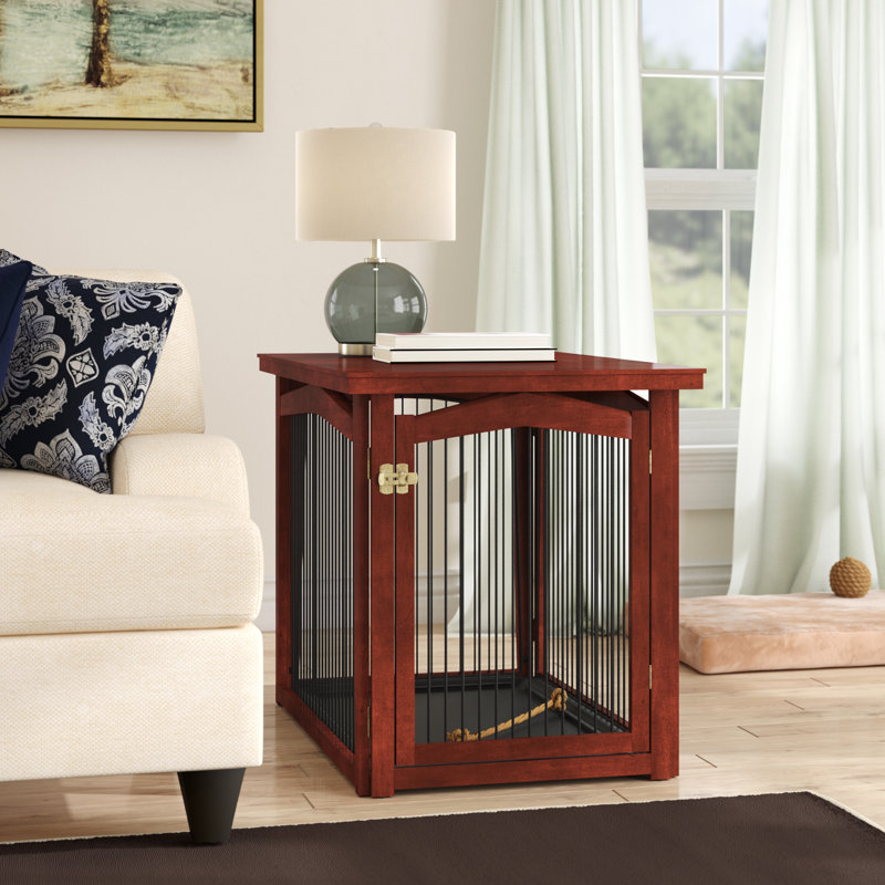 Navarra Multifunctional Pet & Crate, Large (31.14" H x 124.33" W x 0.79" D)