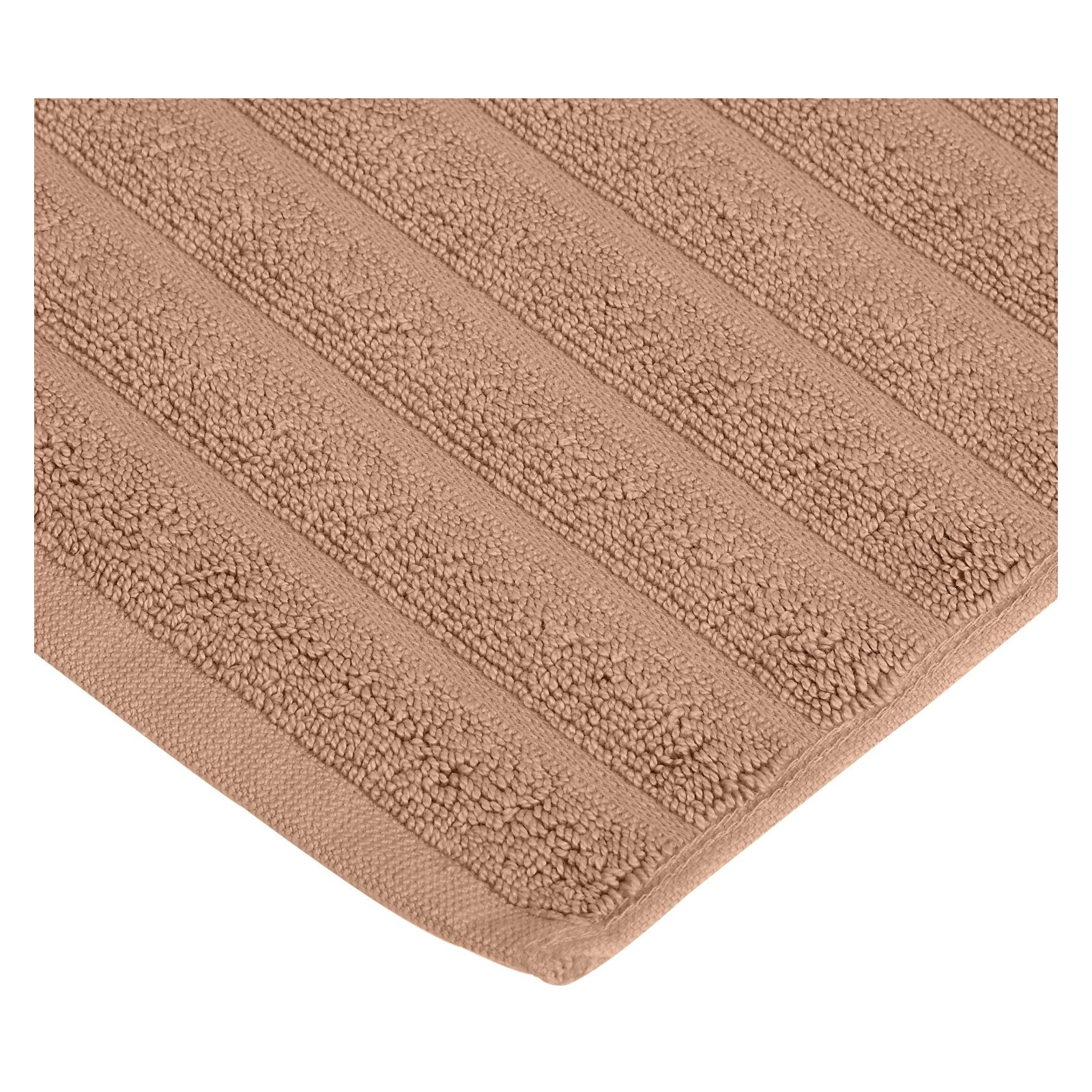 Pardue Cotton Bath Mat, Coffee, Solid Color